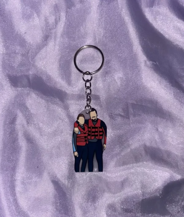 Illustration Friends Keychain