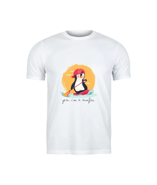 Surfer Penguin T-Shirt